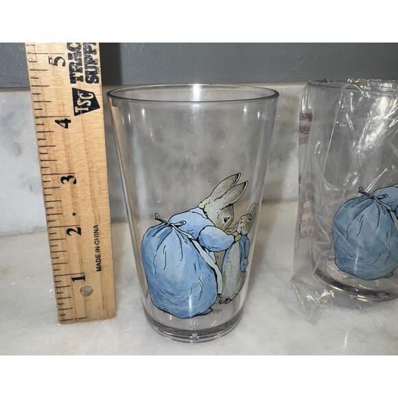 Pottery Barn Kids Peter Rabbit Beatrix Potter Acrylic Cups - Picture 9 of 10